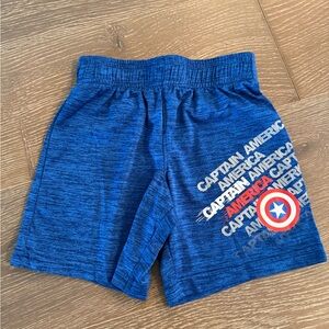 Jumping Beans Blue Captain America Kids Shorts